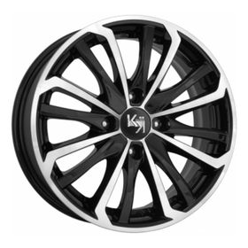 

Диск литой K K Рим (КС622-02) 6x15 4x100 ET25 d67.1 алмаз-чёрный