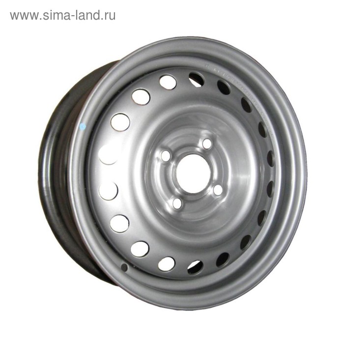 Диск штампованный Eurodisc  (42B40B) 5,0Jx13CH 4x 98 ET40 d58,5 Silver - Фото 1