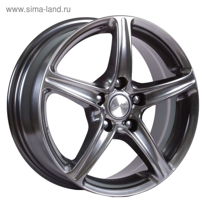 Диск литой SKAD Слалом 6.5x16 5x114.3 ET38 d67.1 гальвано - Фото 1