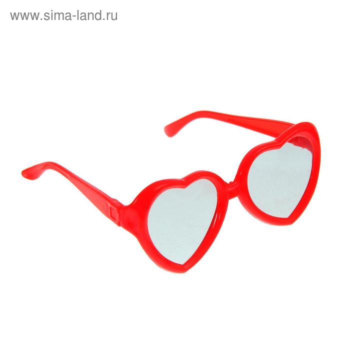 Карнавальные очки детские "Сердечко", цвета МИКС - Фото 1