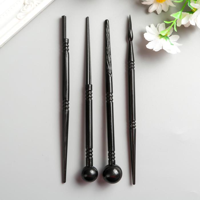 Инструменты для придания формы фоамирану (набор 4 шт.) 16.5 см - Фото 1