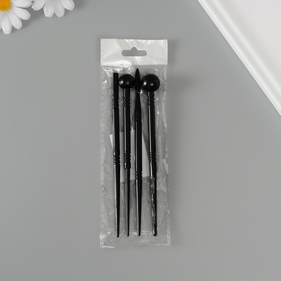 Инструменты для придания формы фоамирану (набор 4 шт.) 16.5 см