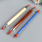 Инструменты для моделирования и придания формы, набор 3 шт., с резиновыми наконечниками, 16 см - Фото 2