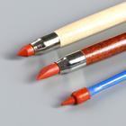 Инструменты для моделирования и придания формы, набор 3 шт., с резиновыми наконечниками, 16 см - Фото 3