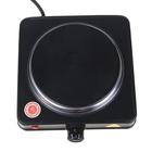 Плитка электрическая Sakura ПЭ-01В, 1000 Вт, 1 конфорка, диск, черная - фото 8327152