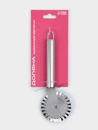 Нож для теста и пиццы Доляна «Металлик», 20 см, серебристый - Фото 7