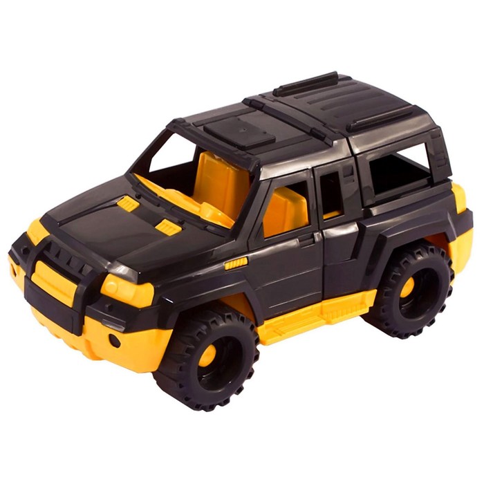 Джип «Мустанг», жёлто-черный - Фото 1