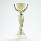 Кубок 107, наградная фигура, золото, подставка камень, 19 см - Фото 3