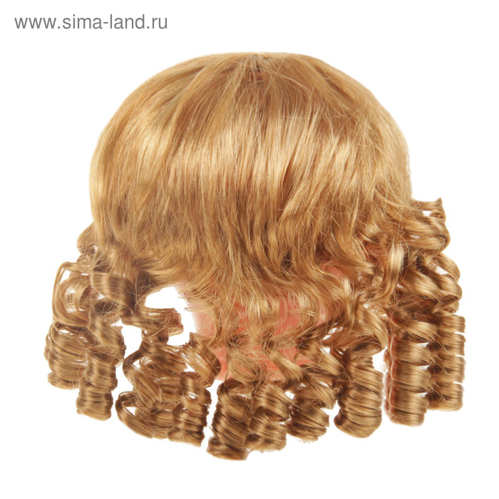 Волосы для кукол "Кудряшки с челкой" размер большой , цвет Р36 - Фото 1