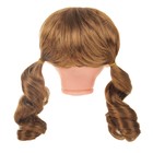 Волосы для кукол "Кудряши в хвостиках с челкой" размер большой , цвет Р8 - Фото 1