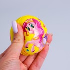 Мяч детский мягкий «Красавица пони», МИКС - Фото 7