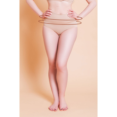 Трусы корректирующие ONLITOP Skulptor, широкий пояс, размер 46–48, цвет светло-бежевый