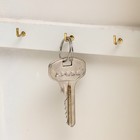 Ключница настенная «Сердце с бантом», дерево, 21×26×7 см - Фото 5