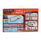 Железная дорога «Локомотив», работает от батареек, длина пути 549 см, погрузочная платформа - Фото 2