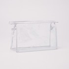 Косметичка на молнии, цвет белый - Фото 2