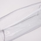 Косметичка на молнии, цвет белый - Фото 4