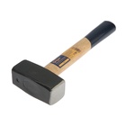 Кувалда кованая ТУНДРА, деревянная рукоятка, 2 кг - Фото 2