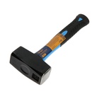 Кувалда кованая ТУНДРА, фиберглассовая трехкомпонентная рукоятка, 1 кг - Фото 2