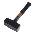 Кувалда кованая ТУНДРА, фиберглассовая трехкомпонентная рукоятка, 2 кг - Фото 4