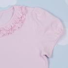 Джемпер (блузка) для девочки, рост 128 см, цвет розовый CAJ 61633 - Фото 3
