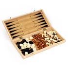 Настольная игра 3 в 1 «Король»: нарды, шахматы, шашки, 39×39 см - Фото 12