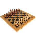 Настольная игра 3 в 1 "Король": нарды, шахматы, шашки, 39 х 39 см - Фото 1