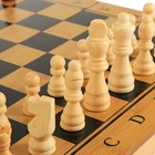 Настольная игра 3 в 1 "Король": нарды, шахматы, шашки, 39 х 39 см - фото 3802499
