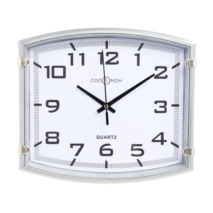 Часы настенные "Модерн", 25 х 22 см, плавный ход - Фото 1