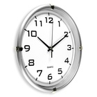 Часы настенные "Модерн", плавный ход, d-24.5 см - фото 297902729
