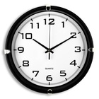 Часы настенные "Модерн", плавный ход, d-24.5 см - фото 10806712