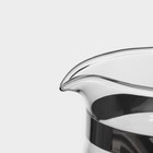 Чайник стеклянный заварочный Magistro «Мехико», 750 мл, с металлическим ситом, пластиковая колба - Фото 3