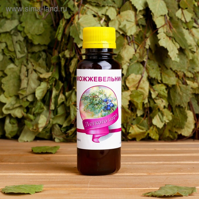 Ароматическая смесь натуральная для бани , ванны Можжевельник 100мл - Фото 1