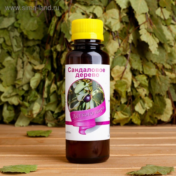 Ароматическая смесь натуральная для бани , ванны Сандал 100мл - Фото 1