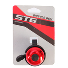 Звонок STG 31А-05, механический, цвет красный - Фото 2