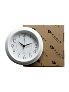 Часы настенные, интерьерные, бесшумные, d=21 см, белые - Фото 8