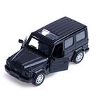 Машинка «Внедорожник», инерция, световые и звуковые эффекты, 1:32, цвет чёрный - Фото 3