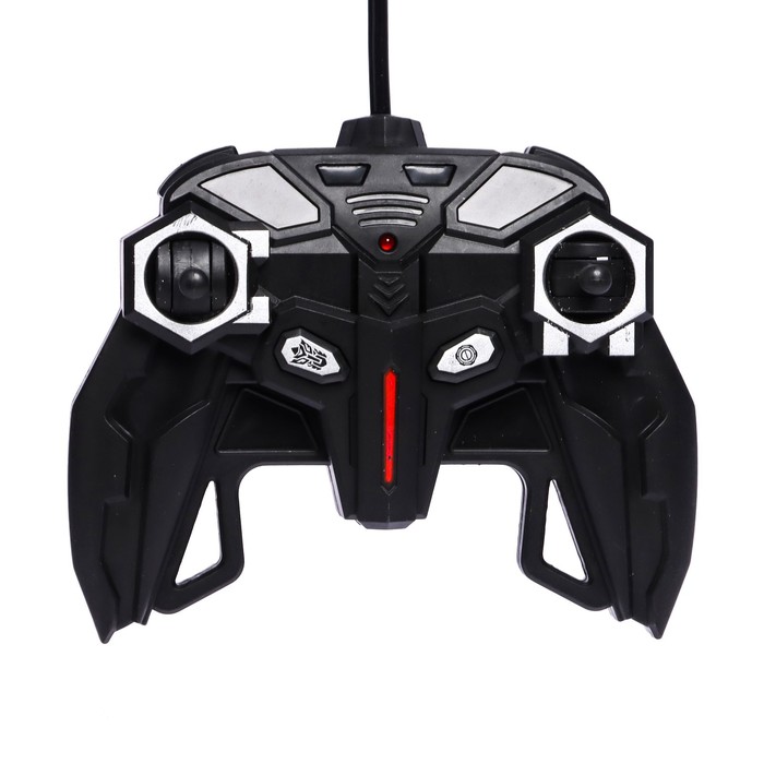 Машина радиоуправляемая «Гаубица», работает от аккумулятора, стреляет, цвет синий 41969