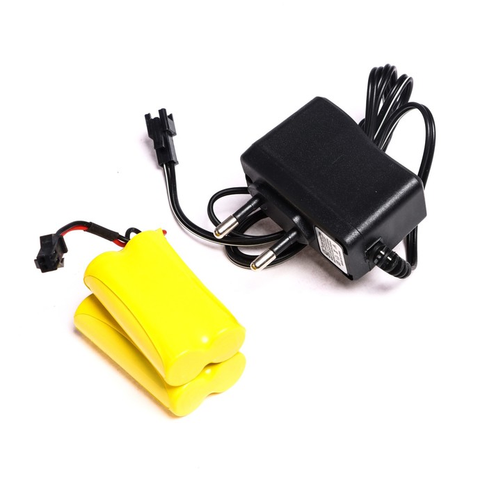 Машина радиоуправляемая «Гаубица», работает от аккумулятора, стреляет, цвет синий 41969