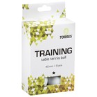 Мяч для настольного тенниса TORRES Training, 1 звезда, 40 мм, 6 шт., цвет белый - Фото 3