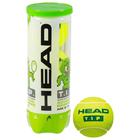 Мяч теннисный Head T.I.P Green, набор 3 штуки, фетр, натуральная резина - фото 3238539