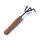 Набор садового инструмента, 2 предмета: рыхлитель, совок, длина 26 см, деревянные ручки - Фото 5