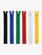 Набор молний «Спираль», №3, неразъёмные, 20 см, 6 шт., разноцветный - Фото 2