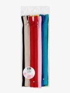 Набор молний «Спираль», №3, неразъёмные, 20 см, 6 шт., разноцветный - Фото 5