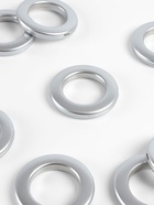 Люверсы для штор, d=3.4/5.5 см, 10 шт., цвет серебряный - Фото 2