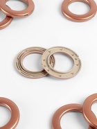 Люверсы для штор, d=3.1/5.5 см, 10 шт., коричневые - Фото 3