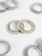 Люверсы для штор, d=4.1/7.5 см, 10 шт., цвет серебряный - Фото 3