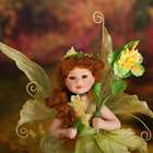 Кукла коллекционная керамика "Фея Каролина" 25 см - Фото 5