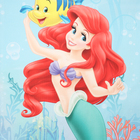 Полотенце пляжное «Принцессы: Ариель», 60×140 см, 100% хлопок, 160 г/м² - Фото 3