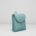 Рюкзак на клапане, 1 отдел, цвет голубой - Фото 2