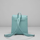 Рюкзак на клапане, 1 отдел, цвет голубой - Фото 3